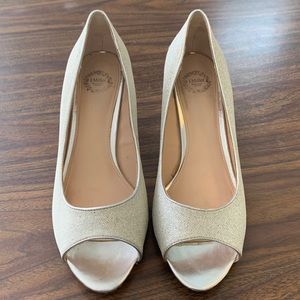 9 1/2 Silver I. Miller Heels